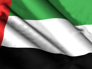 UAE flag background