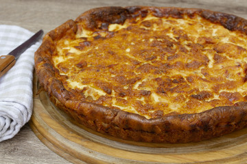 quiche aux lardons