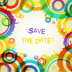 Word writing text Save The Date question. Business photo showcasing asking someone to remember specific day or time