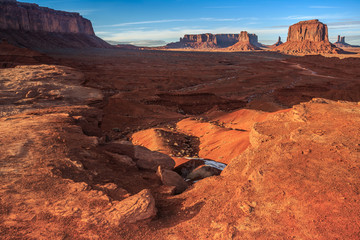 John Ford Point Sunset at Monument Valley