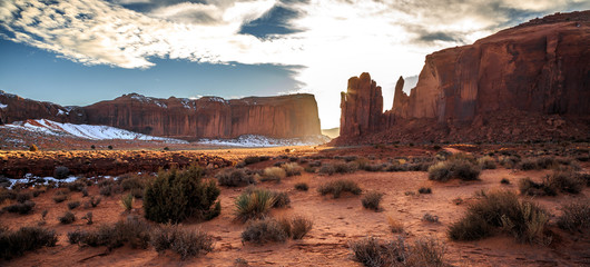 Expanse of Monument Valley