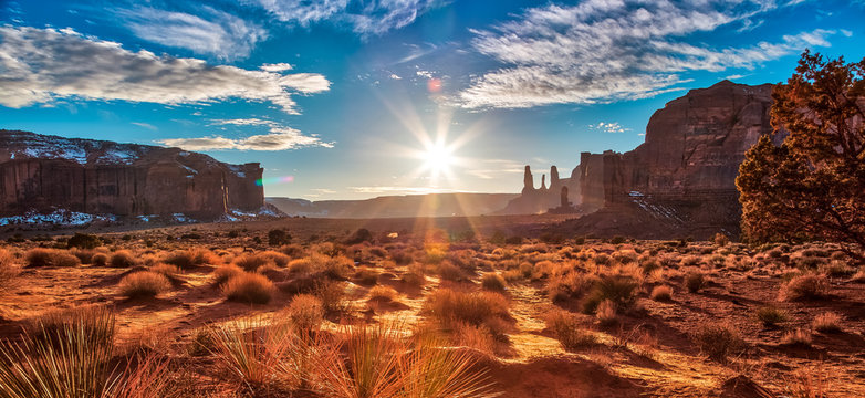 Expanse of Monument Valley