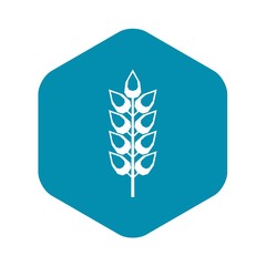 Long spica icon. Simple illustration of long spica vector icon for web