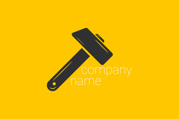 hammer, mallet.   logo for the company