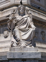 Monument Restauradores in Lisbon - Portugal