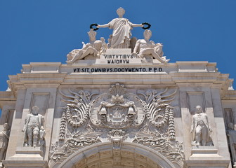 Arco de Augusta in Lissabon
