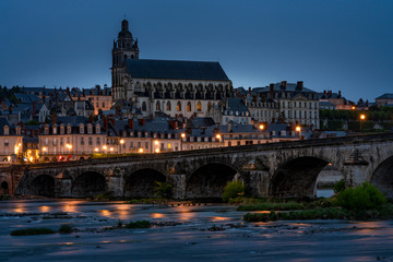 Blois at sunrise, France, 