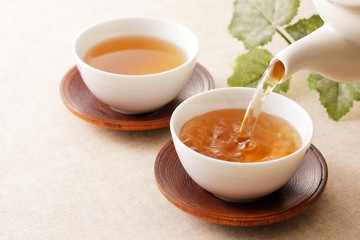 杜仲茶　Eucommia leaf tea