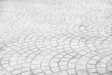 Old gray brick pavement seamless patterns texture for background - obrazy, fototapety, plakaty