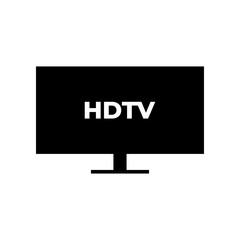 HDTV graphic design template vector