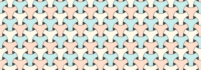 seamless geometric pattern briefs vector horizontal pattern for pajama out pastel color briefs