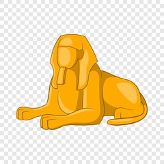 Sphinx icon. Cartoon illustration of sphinx vector icon for web design