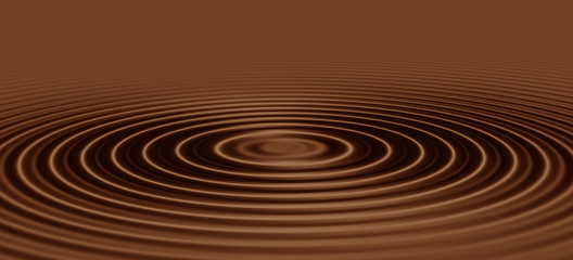 liquid chocolate ripples 
