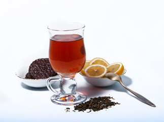tea with lemon