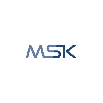 MSK letters logo