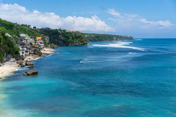 tropical island in the sea