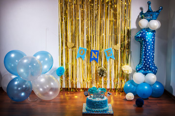 Smash Cake Deko für Fotoshooting