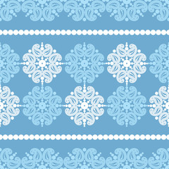 Paisley ornament. Polka dot. Ethnic boho seamless pattern. Ikat. Traditional ornament. Folk motif. Can be used for wallpaper, textile, invitation card, wrapping, web page background.