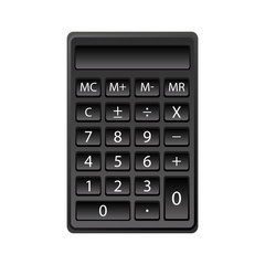 Black Calculator - Illustration