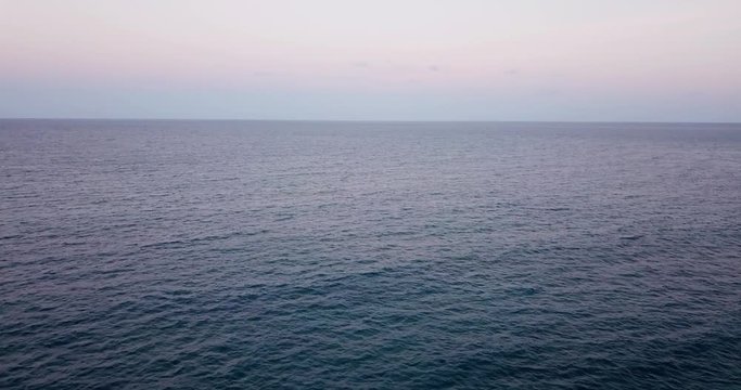 Flying over the Indian ocean on the Swahili coast.