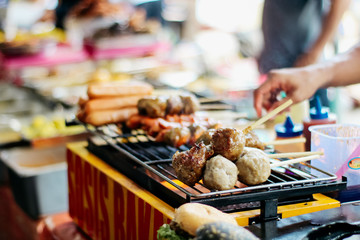 Eid Mubarak Traditonal Food Market