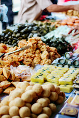 Eid Mubarak Traditonal Food Market