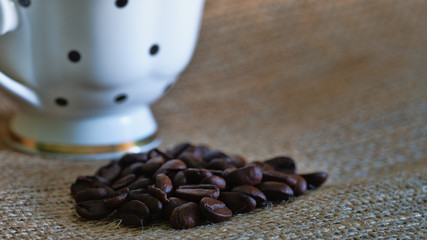 coffee is on the table