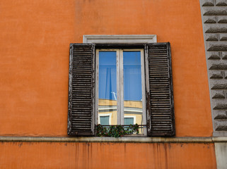Ancient building in Rome, Italy