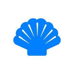 Muschel und Hintergrund