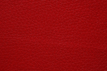 Fototapeta premium Impassioned red leatherette background.