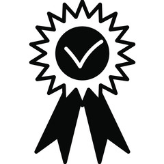 Nice Glyph Quality vector icon