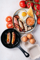 Traditional English breakfast