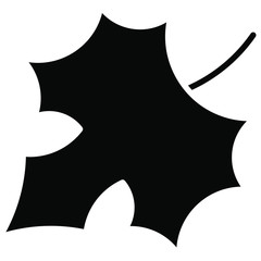 Nice Glyph Autumn vector icon