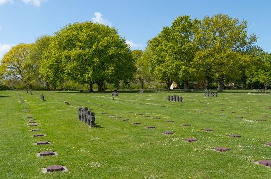 La Cambe German military cemetery.