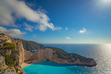 Obraz premium Stunning view of the cliffs in Shipwreck Cove