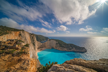 Stunning view of the cliffs in Shipwreck Cove