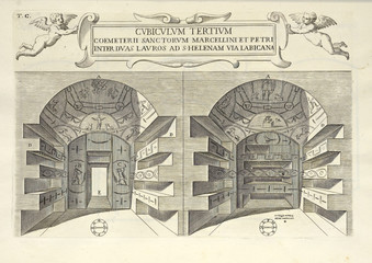 Obraz premium Christian illustration. Old image