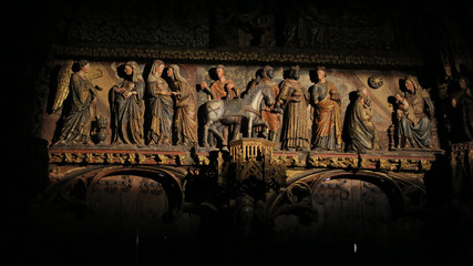 Iglesia Santa María de los Reyes, Laguardia, Álava, País Vasco, España