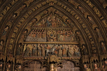 Iglesia Santa María de los Reyes, Laguardia, Álava, País Vasco, España