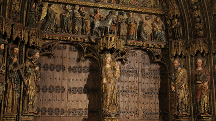 Iglesia Santa María de los Reyes, Laguardia, Álava, País Vasco, España