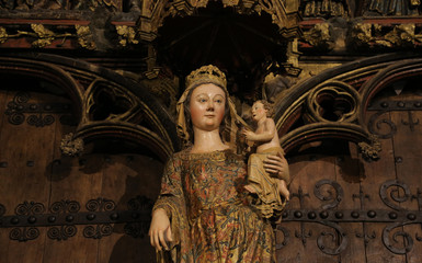 Iglesia Santa María de los Reyes, Laguardia, Álava, País Vasco, España