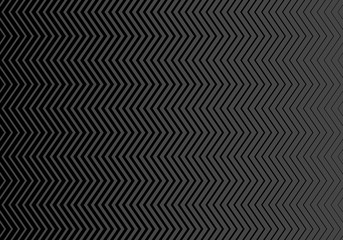 Obraz premium Line zig zag dark texture background with sharp waves