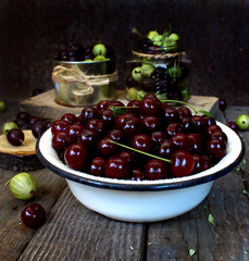 ripe cherry wood rustic