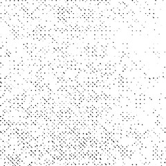 Pattern Grunge Texture Background, Black Abstract Dotted Vector, Old Halftone Rough Design
