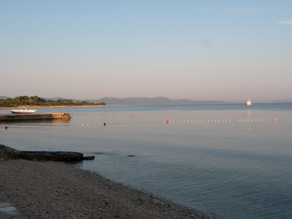 Obraz premium Bay of Zadar at sunrise