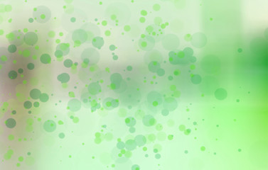 Bright colorful abstract bokeh circles for background use.