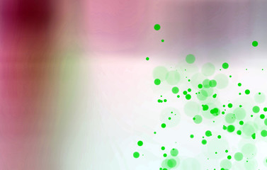 Bright colorful abstract bokeh circles for background use.