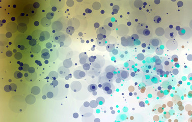 Bright colorful abstract bokeh circles for background use