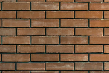 Brown brick wall. Brown brick texture