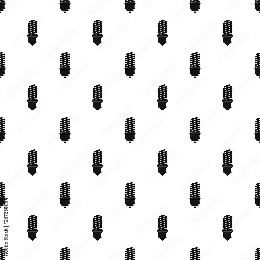 Poster light bulb pattern seamless vector repeat geometric for any web design